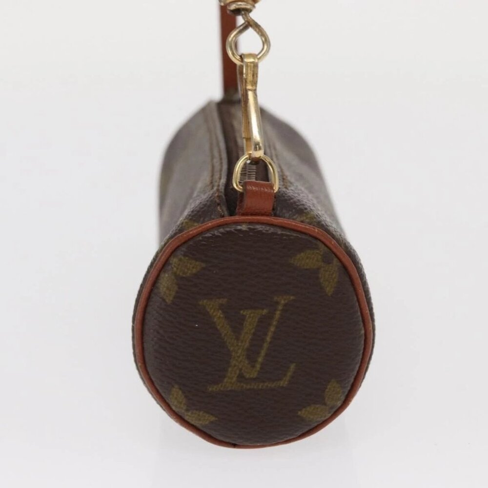 LOUIS VUITTON Monogram Papillon Pouch LV Auth BA9163 - Picture 3 of 16